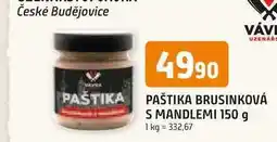 Trefa PAŠTIKA BRUSINKOVÁ S MANDLEMI 150 g nabídka
