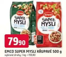 Trefa EMCO SUPER MYSLI KŘUPAVÉ 500 g nabídka