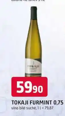 Trefa Tokaj Tokaji Furmint víno bílé polosladké 750ml nabídka