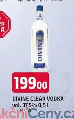 Trefa DIVINE CLEAR VODKA vol. 37,5% 0,5l nabídka