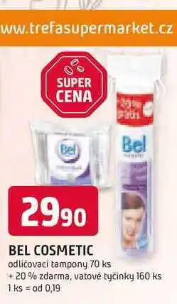 Trefa BEL COSMETIC odličovaci tampony 70 ks +20% zdarma nabídka