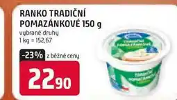 Trefa RANKO TRADIČNÍ POMAZÁNKOVÉ 150 g nabídka