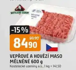 Trefa VEPŘOVÉ A HOVĚZÍ MASO MĚLNĚNÉ 600 g nabídka