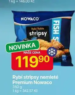 Hruška NOWACO Rybí stripsy nemleté 350 g nabídka