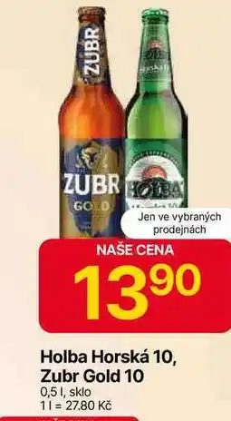 Hruška Holba Horská 10, 0,5 l, sklo nabídka