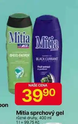 Hruška Mitia sprchový gel různé druhy, 400 ml nabídka