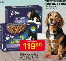 Hruška Felix kapsičky různé druhy, 12 x 85 g nabídka