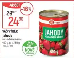 Globus VÁŠ VÝBĚR Jahody nabídka