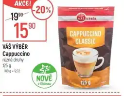Globus VÁŠ VÝBĚR Cappuccino nabídka
