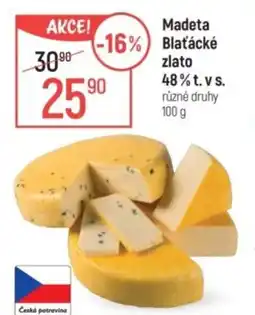 Globus Madeta Blaťácké zlato 48% t.vs. nabídka