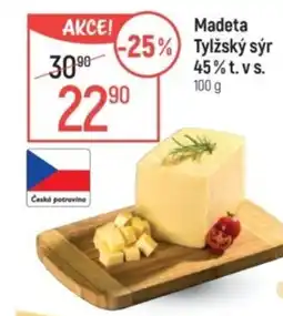 Globus Madeta Tylžský sýr 45% t.v.s nabídka