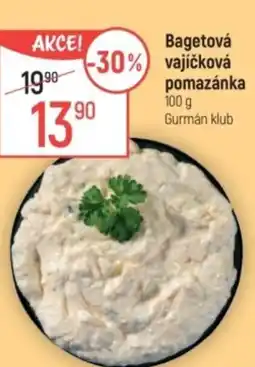 Globus Bagetová vajíčková pomazánka nabídka
