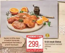 Globus Krůtí steak Globus nabídka
