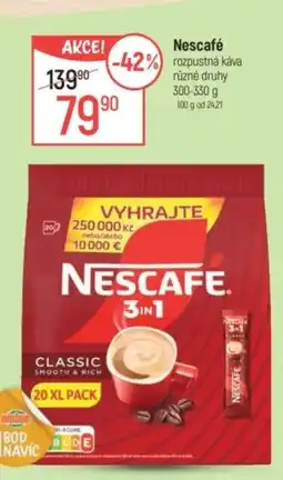 Globus Nescafé nabídka