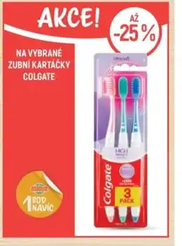 Globus Na vybrané zubní kartáčky Colgate nabídka