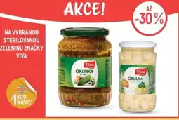 Globus Na vybranou sterilovanou zeleninu značky Viva nabídka