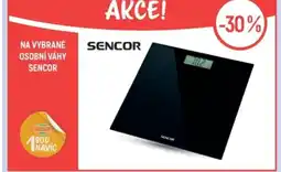 Globus Na vybrané osobní váhy Sencor nabídka