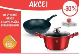 Globus Na vybrané hrnce a pánve značky Berlinger haus nabídka