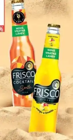 Globus FRISCO cider nabídka