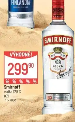 Globus SMIRNOFF nabídka
