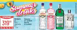 Globus GORDON'S gin nabídka