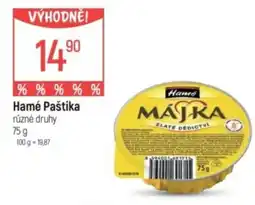 Globus Hamé Paštika nabídka