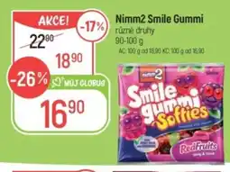 Globus Nimm2 Smile Gummi nabídka