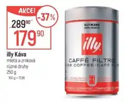 Globus illy Káva nabídka