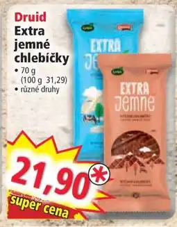 Norma Druid Extra jemné chlebíčky nabídka