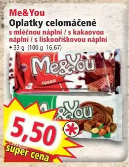 Norma Me&You Oplatky celomáčené nabídka