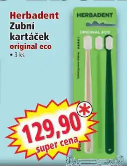 Norma Herbadent Zubní kartáček nabídka