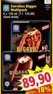Norma Zmrzlina Bigger Multipack nabídka