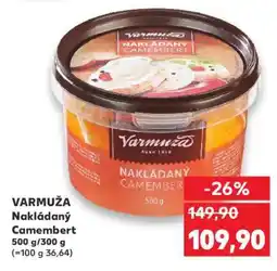Kaufland VARMUŽA Nakládaný Camembert nabídka