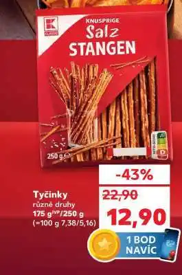 Kaufland Tyčinky nabídka