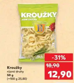 Kaufland Kroužky nabídka