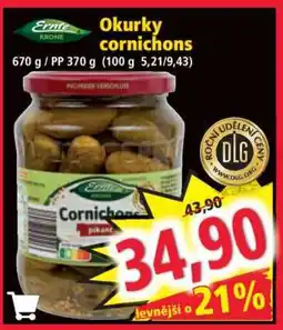 Norma Okurky cornichons nabídka