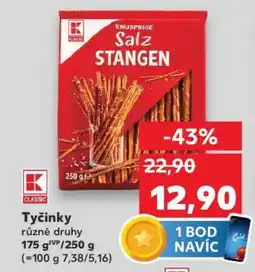 Kaufland Tyčinky nabídka