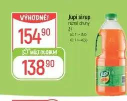 Globus JUPI sirup nabídka