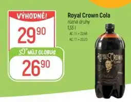 Globus ROYAl CROWN Cola nabídka