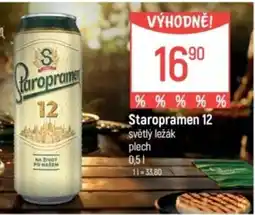 Globus STAROPRAMEN 12 nabídka