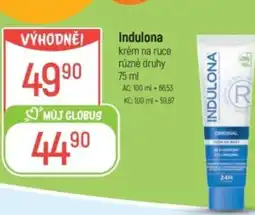 Globus INDULONA krém na ruce různé druhy nabídka