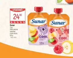 Globus SUNAR Cool 100% ovocná svačinka nabídka