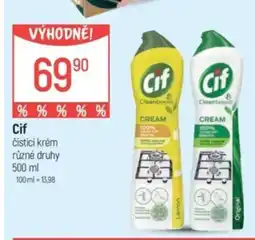 Globus CIF čisticí krém různé druhy nabídka