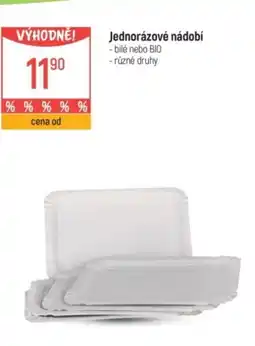 Globus Jednorázové nádobí nabídka
