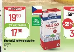 Globus Trvanlivé mléko 3,5% nabídka