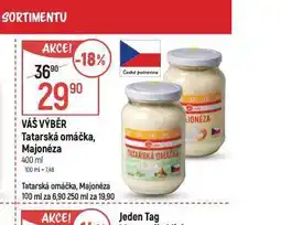 Globus Tatarská omáčka, majonéza nabídka