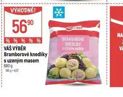 Globus Bramborové knedlíky s uzeným masem nabídka
