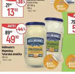 Globus Hellmann´s tatarská omáčka, majonéza nabídka