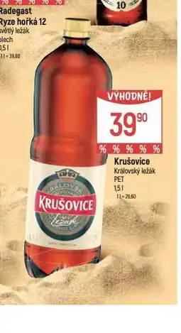 Globus Krušovice královský ležák nabídka