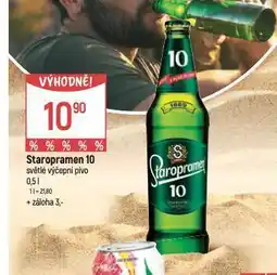 Globus Pivo staropramen 10 nabídka